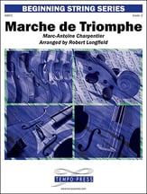 Marche de Triomphe Orchestra sheet music cover